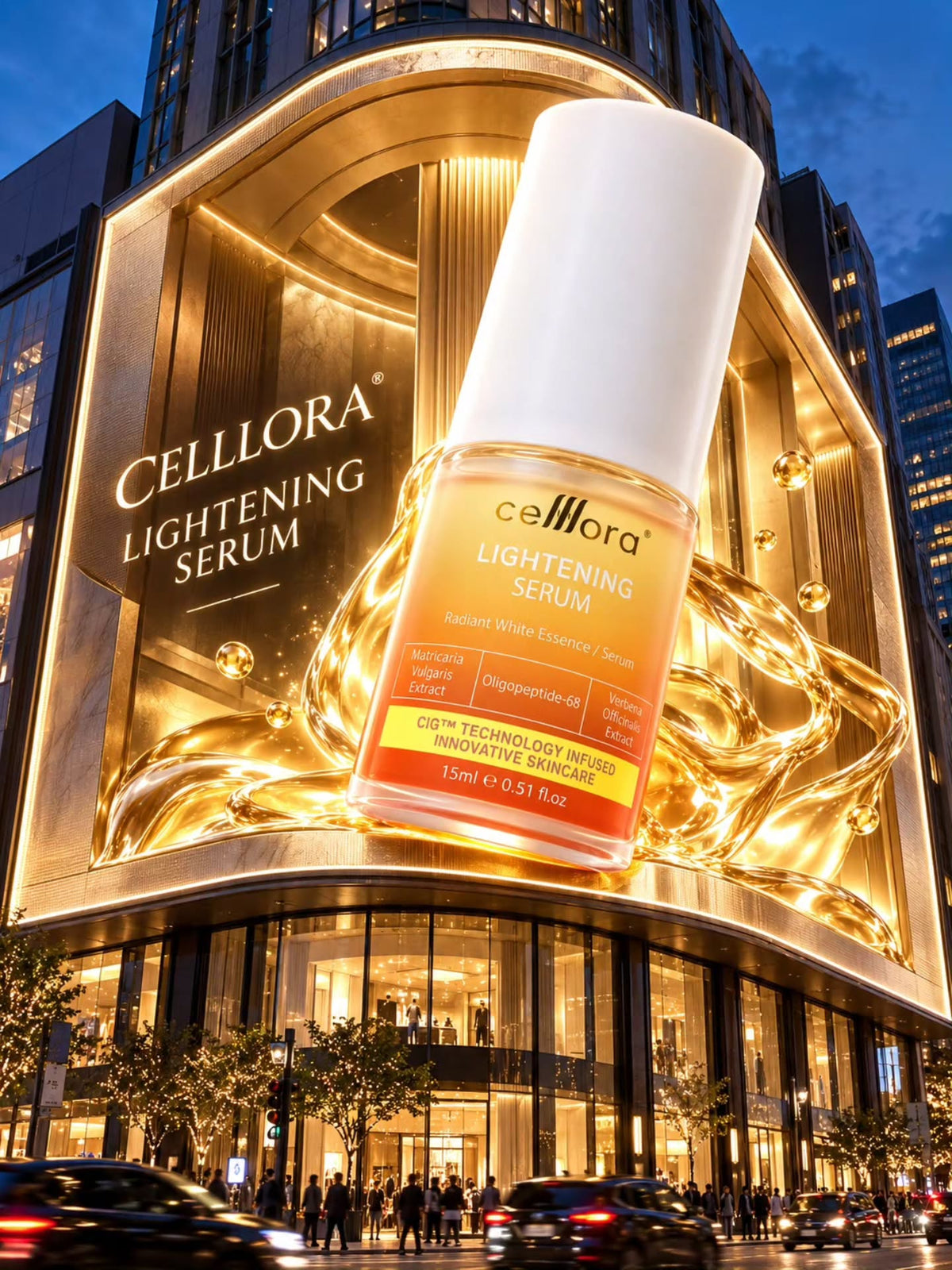 Serum Jeragat: Lightening Serum Celllora | Teknologi Stem Cell CIGF