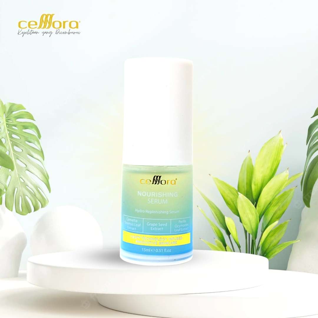 Serum Kulit Kering, Kusam, Skin Barrier Rosak & Sensitif: Nourishing Serum Celllora | Teknologi Stem Cell CIGF