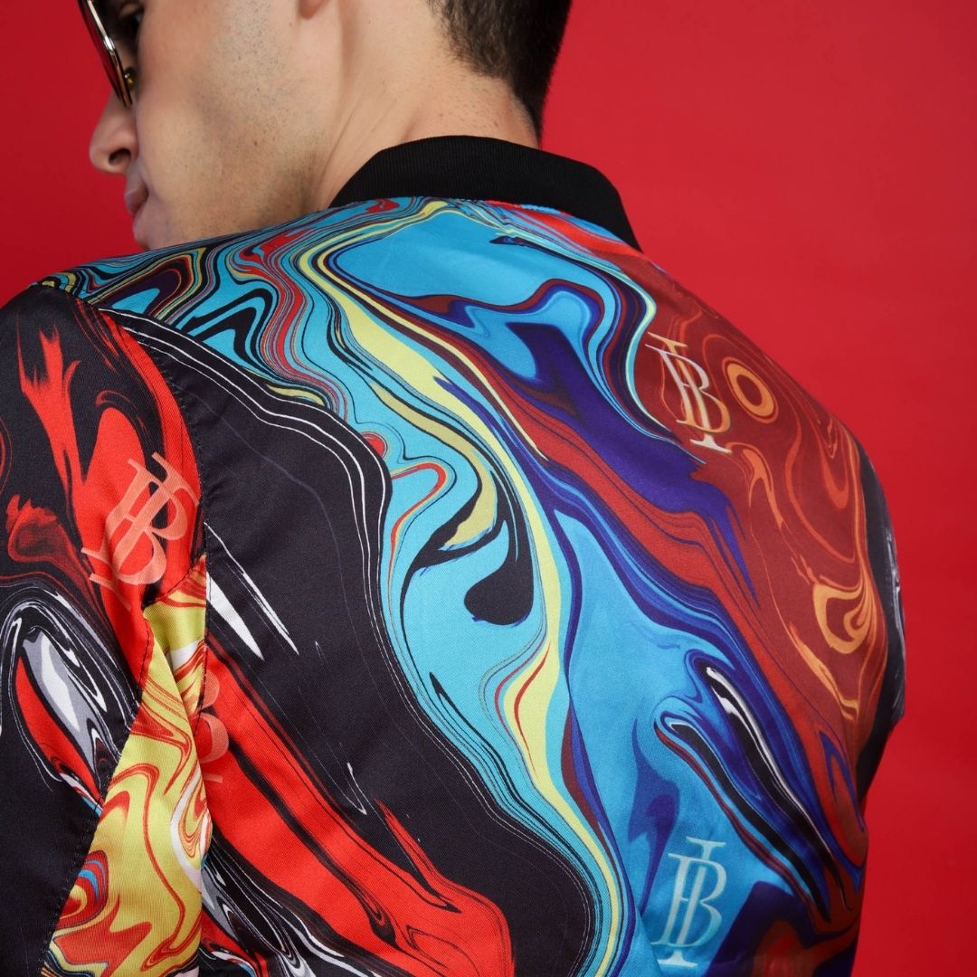 Skyblue - Founder's Exclusive Jacket By Idzu - Edisi Cahaya